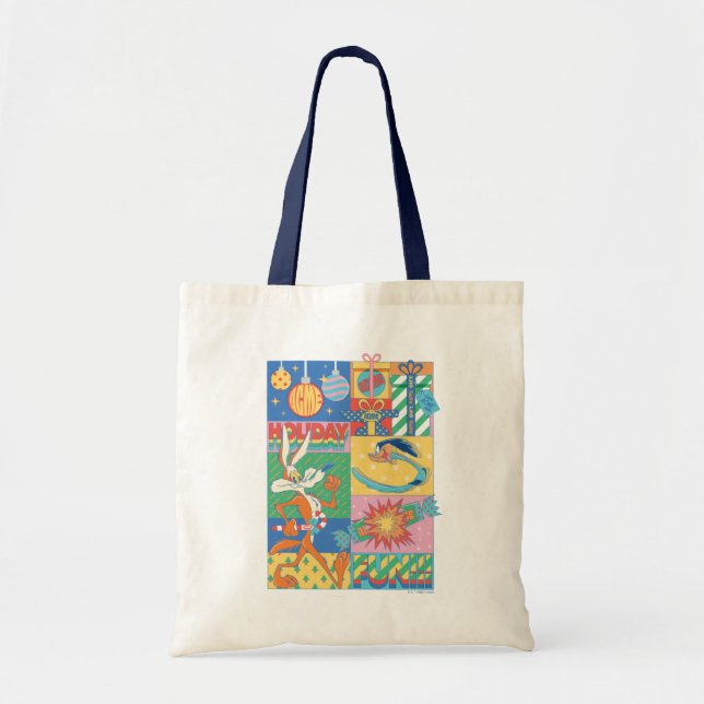 LOONEY TUNES™ | Holiday Fun Tote Bag (Front)