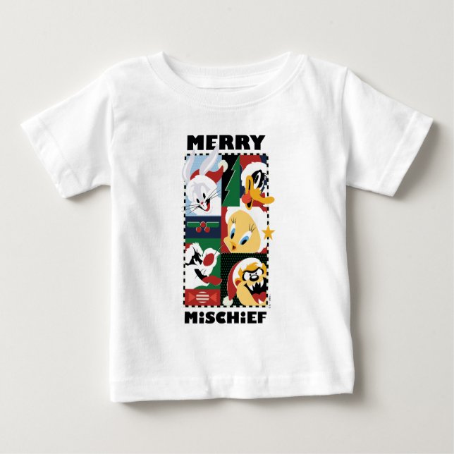 LOONEY TUNES™ Holiday Merry Mischief Baby T-Shirt (Front)