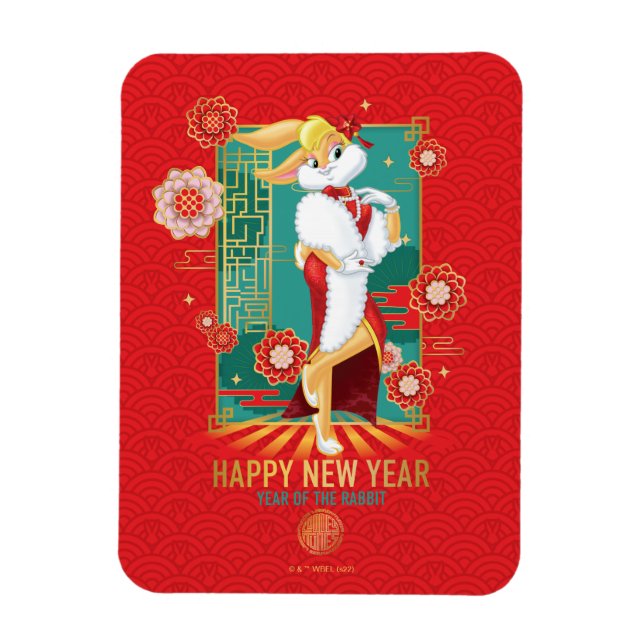 LOONEY TUNES™ | Lola Year of the Rabbit Magnet (Vertical)
