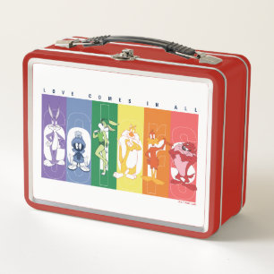 LOONEY TUNES™ - Love Comes In All Colors Metal Lunch Box