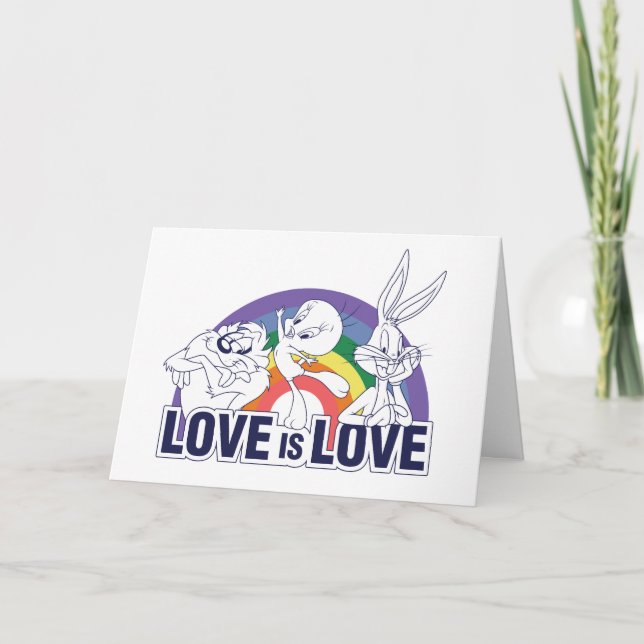 LOONEY TUNES™ - Love Is Love Card (Front)