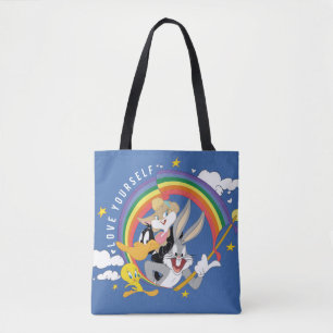 LOONEY TUNES™ - Love Yourself Pride Badge Tote Bag