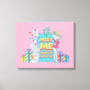 LOONEY TUNES™ Meet Me Under the Mistletoe Canvas Print