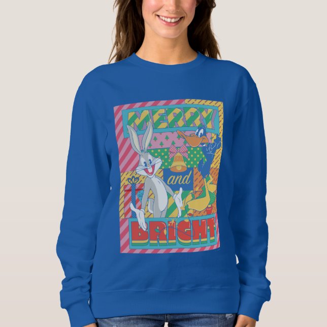 LOONEY TUNES™ | Merry and Bright Christmas Sweatshirt (Front)