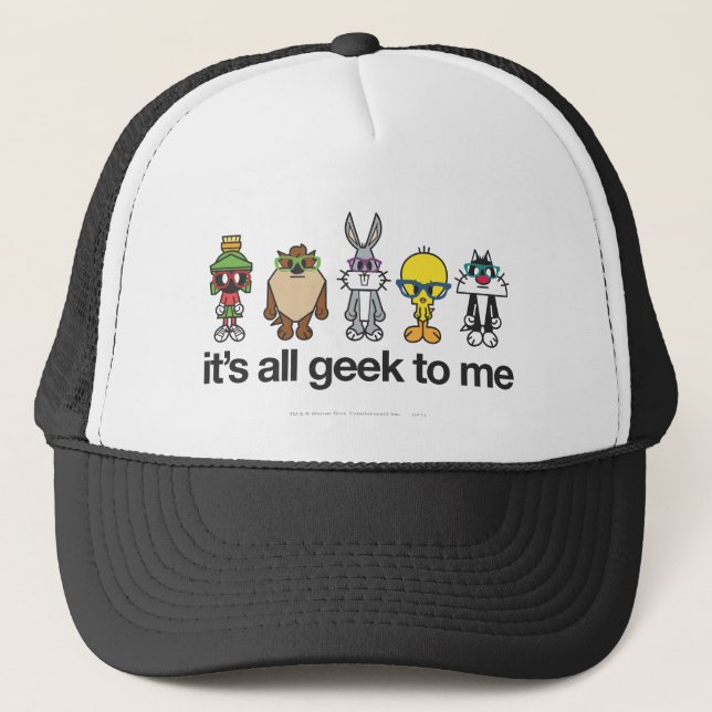 LOONEY TUNES™ Nerds - All Geek To Me Trucker Hat (Front)