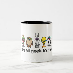 LOONEY TUNES™ Nerds - All Geek To Me Two-Tone Coffee Mug