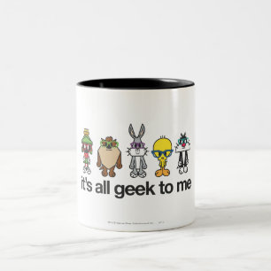 LOONEY TUNES™ Nerds - All Geek Two-Tone Coffee Mug