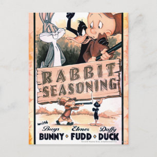 LOONEY TUNES™ Rabbit Seasoning Postcard