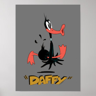 LOONEY TUNES™ Retro Laughs   DAFFY DUCK™ Poster