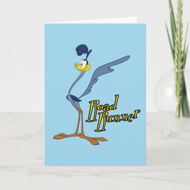 LOONEY TUNES™ Retro Laughs | ROAD RUNNER™ Card (Front)