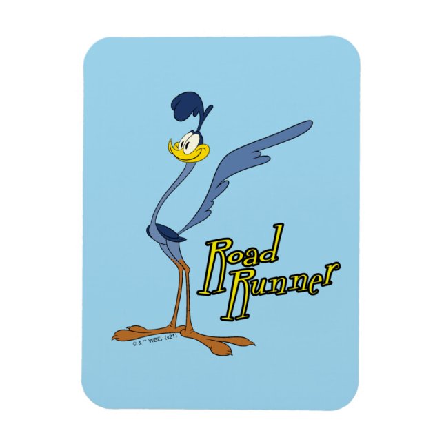 LOONEY TUNES™ Retro Laughs | ROAD RUNNER™ Magnet (Vertical)