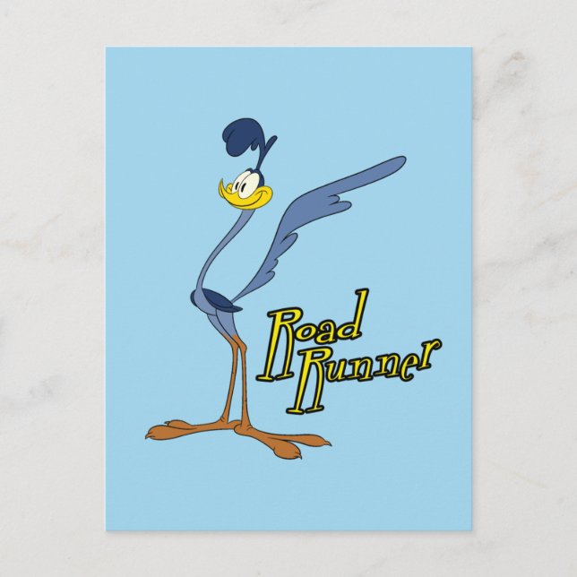 LOONEY TUNES™ Retro Laughs | ROAD RUNNER™ Postcard (Front)