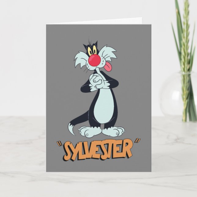 LOONEY TUNES™ Retro Laughs | SYLVESTER™ Card (Front)