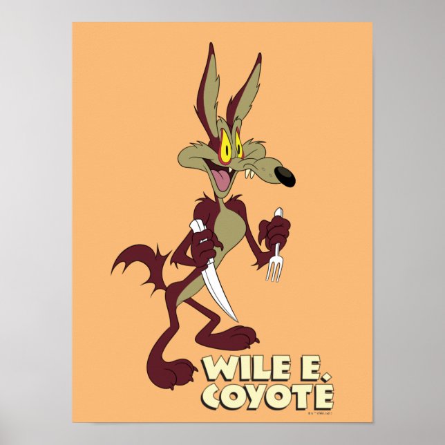 LOONEY TUNES™ Retro Laughs | WILE E. COYOTE™ Poster (Front)