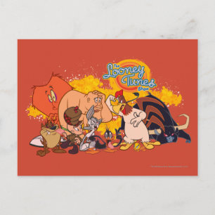 Looney Tunes Show Cast & Logo Postcard