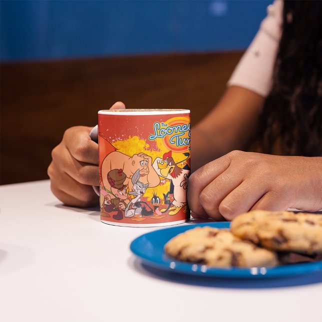 Looney Tunes Show Cast & Logo Two-Tone Coffee Mug (Creator Uploaded)