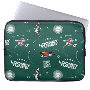 LOONEY TUNES™ Soccer Playbook Pattern Laptop Sleeve