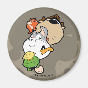 LOONEY TUNES™ Stylised Big Heads Magnet