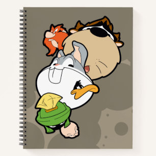 LOONEY TUNES™ Stylised Big Heads Notebook