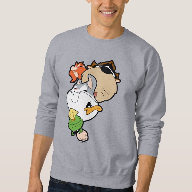 LOONEY TUNES™ Stylised Big Heads Sweatshirt (Front)