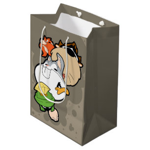 LOONEY TUNES™ Stylized Big Heads Medium Gift Bag