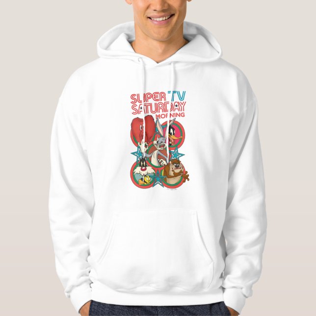 LOONEY TUNES™ | Super TV Saturday Morning Hoodie (Front)