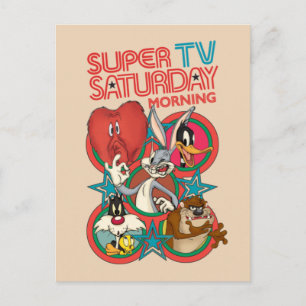 LOONEY TUNES™   Super TV Saturday Morning Postcard