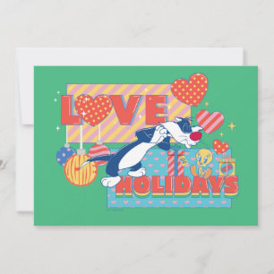 LOONEY TUNES™   SYLVESTER™ & TWEETY™Love Holidays Card