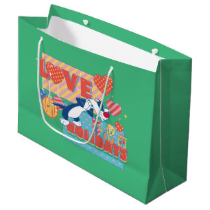 LOONEY TUNES™   SYLVESTER™ & TWEETY™Love Holidays Large Gift Bag