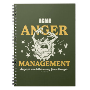 LOONEY TUNES™  TAZ™ ACME Anger Management Notebook