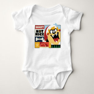 LOONEY TUNES™ TAZ™ Naughty Not Nice Baby Bodysuit