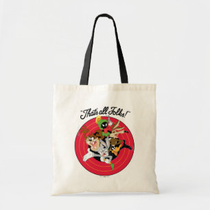LOONEY TUNES™ "THAT'S ALL FOLKS!™" Bullseye Group Tote Bag