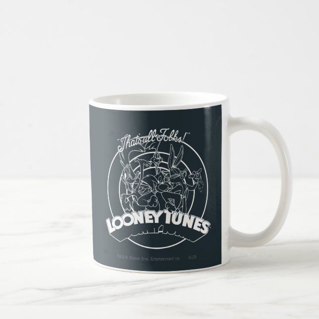 LOONEY TUNES™ THAT'S ALL FOLKS!™ COFFEE MUG (Right)