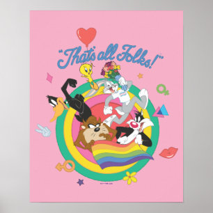 LOONEY TUNES™ - That's All Folks! Pride Bullseye Poster