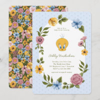 LOONEY TUNES™ | TWEETY™ Floral Baby Shower