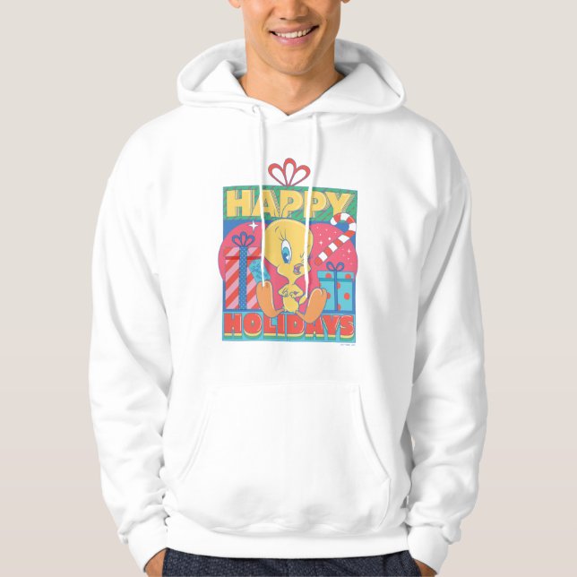 LOONEY TUNES™ | TWEETY™ Happy Holidays Hoodie (Front)