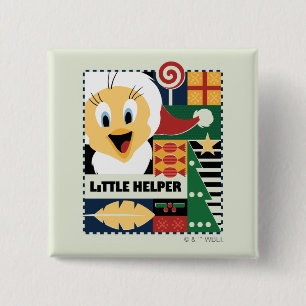 LOONEY TUNES™ TWEETY™ Little Helper 15 Cm Square Badge