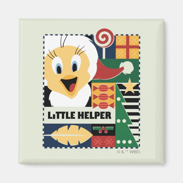 LOONEY TUNES™ TWEETY™ Little Helper Magnet (Front)