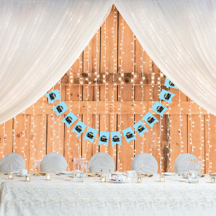 Loons Sunset Blue Bunting