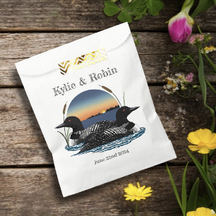 Loons Sunset Blue Favour Bag