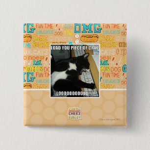 LOOOOOOOOAD 15 CM SQUARE BADGE