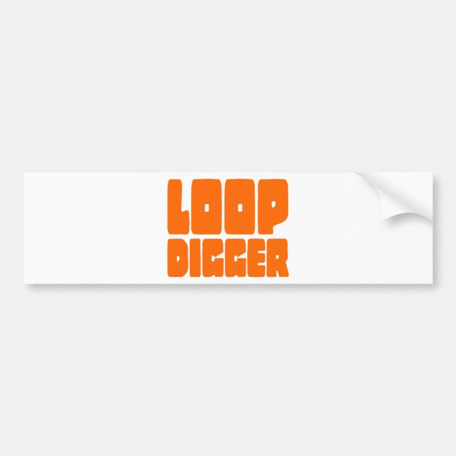 LOOP DIGGER BUMPER STICKER (Front)