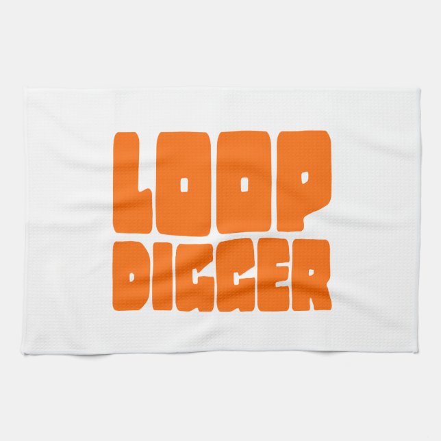 LOOP DIGGER TEA TOWEL (Horizontal)