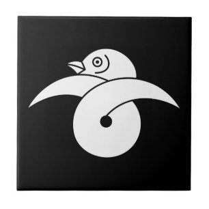Looped wild goose ceramic tile