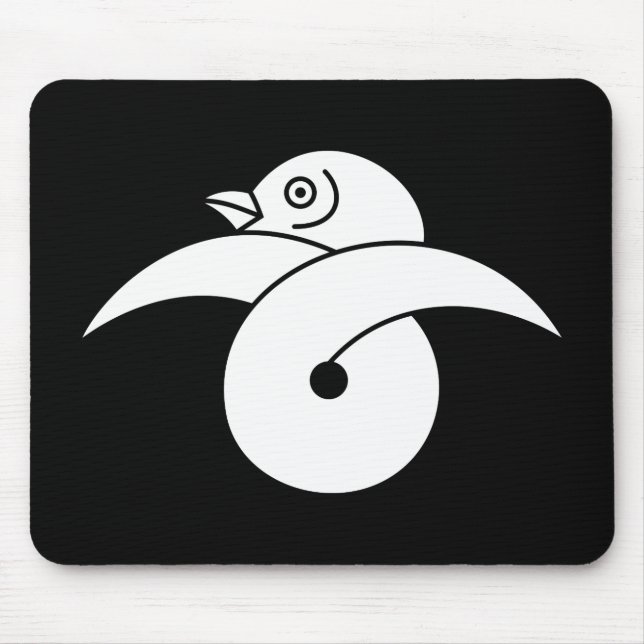 Looped wild goose mouse pad (Front)