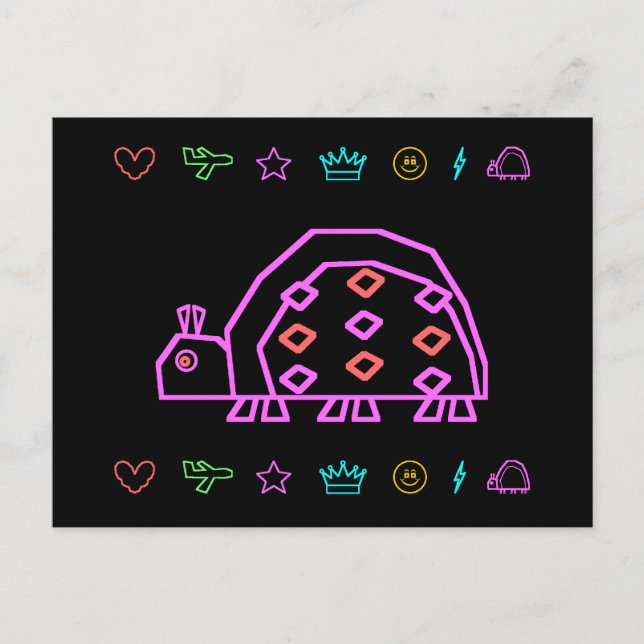 Loopzie Ladybug Postcard (Front)