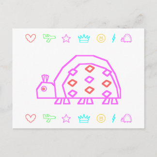 Loopzie Ladybug Postcard