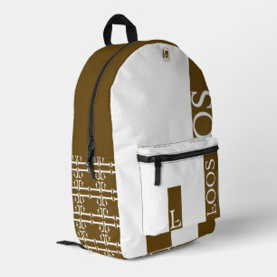 LOOS PRINTED BACKPACK
