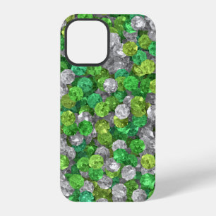 Loose Emerald Gemstones iPhone 12 Pro Case