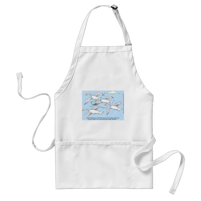 Loose Goose Using Mapquest Funny Gifts & Tees Standard Apron (Front)